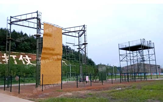 遼寧省丹東市某部隊拓展器材項目正式投入使用!